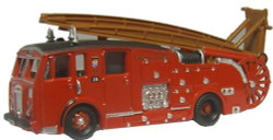 Oxford Diecast NDEN001 Dennis F12 Fire Engine London N Gauge