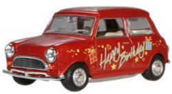 Oxford Diecast MIN017 Mini Car Happy Birthday 1:43