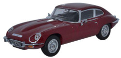 Oxford Diecast JAGV12003 Jaguar V12 E Type Coupe Regency Red 1:43