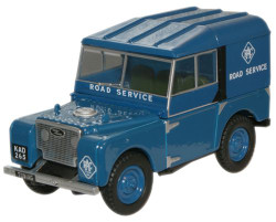 Oxford Diecast LAN180006 Land Rover Series 1 80'' Hard Top RAC 1:43