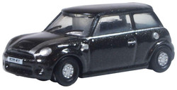 Oxford Diecast NNMN003 New Mini Cooper S Midnight Black N Gauge