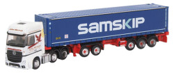 Oxford Diecast NMB004 Mercedes Actros D-TEC Combitrailer Trailer John Mitchell N