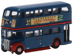 Oxford Diecast NRT007 Regent RT Bus Browns Blue N Gauge