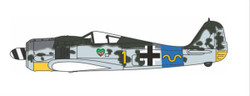Oxford Aviation AC090S Focke Wulf 190A 15/JG 54 Hauptmann Rudolf Klemm 1:72