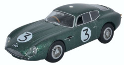 Oxford Diecast AMZ002 Aston Martin DB4GT Zagato 2 VEV J. Clark Goodwood '61 1:43