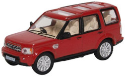 Oxford Diecast 76DIS005 Land Rover Discovery 4 Firenze Red OO Gauge
