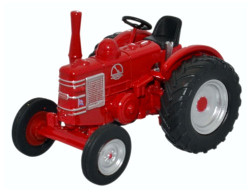 Oxford Diecast 76FMT003 Field Marshall Tractor Red OO Gauge