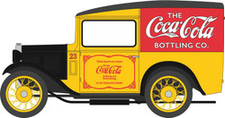 Oxford Diecast 76ASV006CC Austin 7 Van Coca Cola OO Gauge
