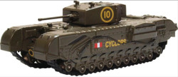 Oxford Diecast 76CHT005 Churchill Tank 51st RTR UK 1942 OO Gauge
