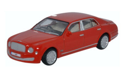 Oxford Diecast 76BM004 Bentley Mulsanne St James Red OO Gauge