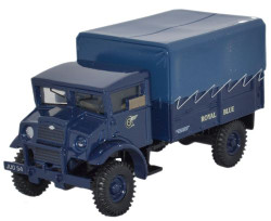 Oxford Diecast 76CMP003 Bedford CMP Truck Royal Blue OO Gauge