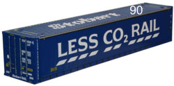 Oxford Diecast 76CONT00109 45' Container No.09 OO Gauge
