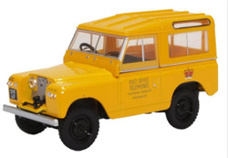 Oxford Diecast 43LR2S004 Land Rover Series II Hard Top PO Telephone 1:43