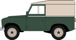 Oxford Diecast 43LR3S005  Land Rover Series III SWB Hard Top Bronze Green 1:43