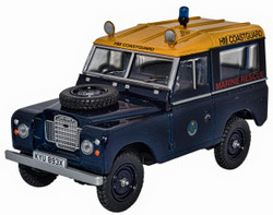 Oxford Diecast 43LR3S007 Land Rover Series III Station Wagon HM Coastguard 1:43