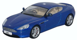 Oxford Diecast 43AMDB9003 Aston Martin DB9 Coupe Cobalt Blue 1:43