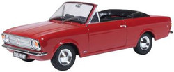 Oxford Diecast 43CCC003 Ford Cortina Crayford Open Dragoon Red 1:43