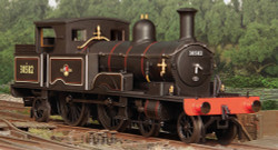 Oxford Rail 76AR004 Adams Radial Steam Locomotive BR Late 30582 OO Gauge