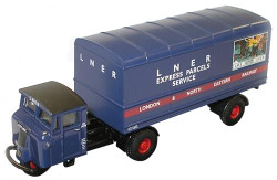 Oxford Diecast NMH004 Scammell Mechanical Horse LNER N Gauge
