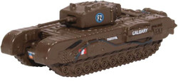 Oxford Diecast NCHT002 Churchill Tank 1st Canadian Army Brg. Dieppe 1942 N Gauge
