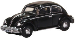 Oxford Diecast NVWB005 Volkswagen Beetle Black N Gauge