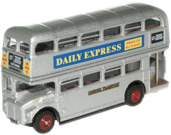 Oxford Diecast NRM010 Routemaster Bus RM664 Silver Lady N Gauge