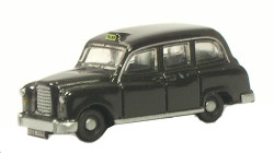 Oxford Diecast NFX4001 FX4 Taxi Black N Gauge