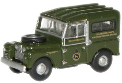Oxford Diecast NLAN188001 Land Rover Series I 88" Hard Top Civil Defence Corps N