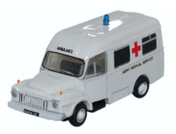 Oxford Diecast NBED006 Bedford JI Ambulance Army Medical Services N Gauge