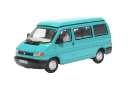 Oxford Diecast 76T4003 VW T4 Westfalia Camper Caribbean Green OO Gauge