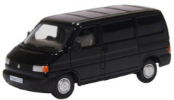 Oxford Diecast 76T4004 VW T4 Van Black OO Gauge