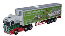 Oxford Diecast 76SHL16FR Scania Highline Refrigerated Steady Eddie OO Gauge