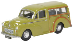 Oxford Diecast 76MMT010 Morris Minor Traveller Limeflower OO Gauge