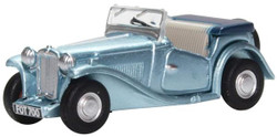 Oxford Diecast 76MGTC005 MGTC Powder Blue OO Gauge