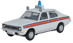 Oxford Diecast 76MAR004 Morris Marina Cheshire Police OO Gauge