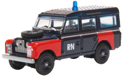 Oxford Diecast 76LAN2021 Land Rover Series II Station Wag. Navy Bomb Disposal OO