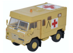 Oxford Diecast 76LRFCA001 Land Rover FC Ambulance Gulf War Oper. Granby '91 OO