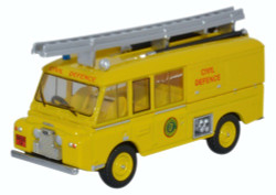 Oxford Diecast 76LRC006 Land Rover FT6 Civil Defence OO Gauge