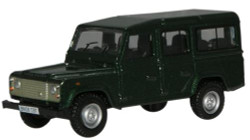 Oxford Diecast 76DEF001 Land Rover Defender Green OO Gauge