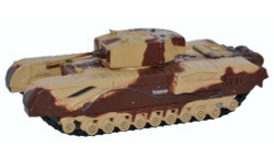 Oxford Diecast 76CHT001 Churchill Tank MkIII Kingforce Major King OO Gauge