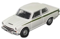 Oxford Diecast 76COR1001 Ford Cortina MkI Ermine White/Green OO Gauge