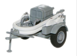 Oxford Diecast 76CCP001 Coventry Climax Pump Trailer Grey NFS OO Gauge