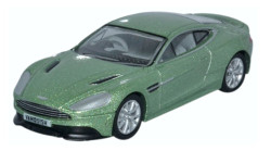 Oxford Diecast 76AMV001 Aston Martin Vanquish Coupe Appletree Green OO Gauge