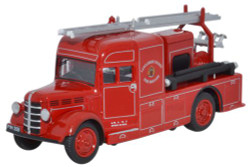 Oxford Diecast 76BHF005 Bedford WLG Heavy Unit Lancashire County Fire Brigade OO