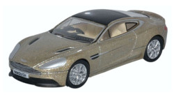 Oxford Diecast 76AMV002 Aston Martin Vanquish Coupe Selene Bronze OO Gauge