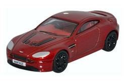 Oxford Diecast 76AMVT001 Aston Martin V12 Vantage S Volcano Red OO Gauge