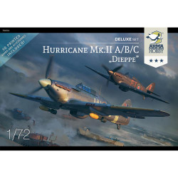 Arma Hobby 70054 Hurricane Mk II a/b/c Dieppe Deluxe 1:72 Plastic Model Kit