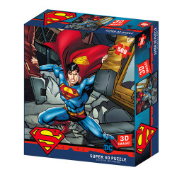 DC Comic Superman Strength 500pc Prime 3D Jigsaw Puzzle SM32523