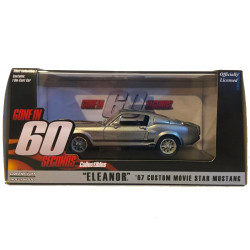 Greenlight 1:43 Gone in 60 Seconds (2000) '67 Ford Mustang Eleanor Diecast Model
