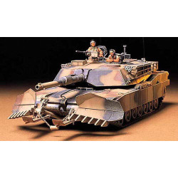 TAMIYA 35158 M1A1 Abrams w/Mine Plough 1:35 Military Model Kit